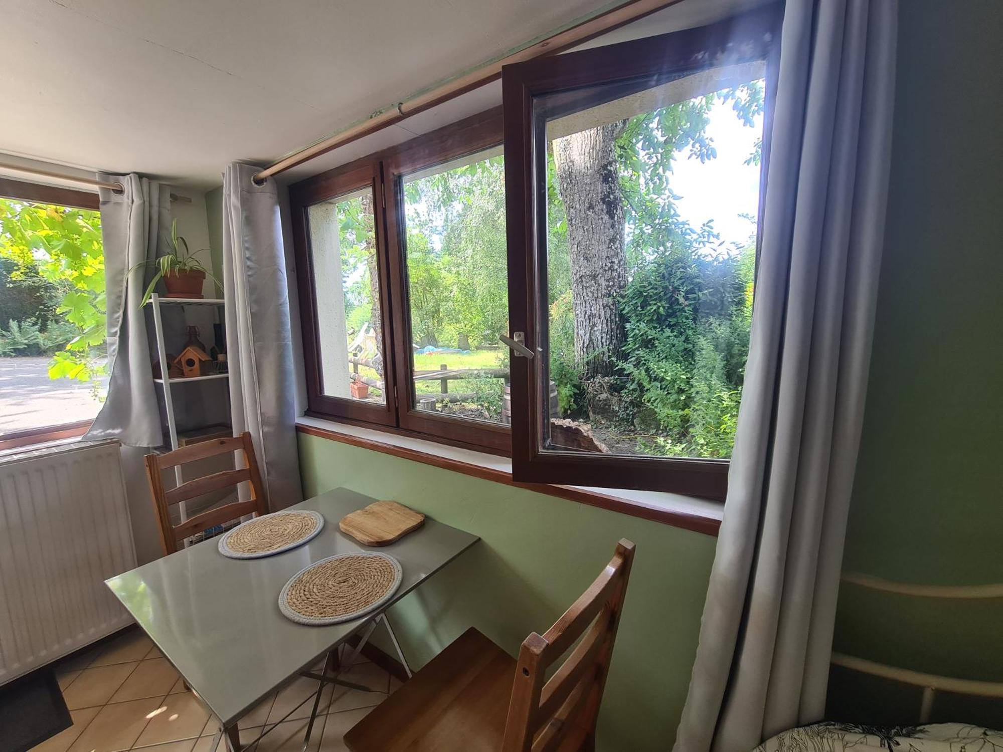 Chambre A La Ferme, Les Vergers Du Muscardin Breel ภายนอก รูปภาพ
